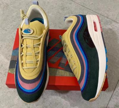 China Sean Wotherspoon Men Running Shoes Good Quality Rubber 97 Sports Trainers Lace Up Outdoor Sneakers Comfortable Shoes for sale