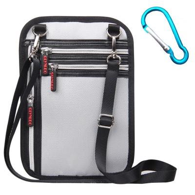 China Waterproof Factory OEM RFID Custom Phone Blocking Sling Storage Bag Fireproof And Waterproof Bag for sale