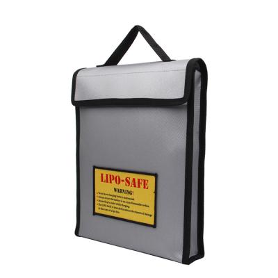 China 30*23*5cm Waterproof OEM Customized Home Security Document Bag Fire and Water Proof Fireproof Folder Bag for sale