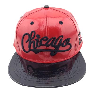 China Low Price JOINT Hip Hop High Quality Fashion Leather Snapback Baseball Cap Hats for sale