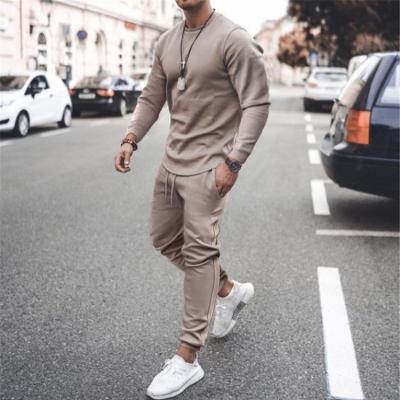 China 2021 New Fashion Hot Slim Fit Casual Trouser Long QUICK DRY Sporting Pants Men's Two-Piece Suit Pant Chino Sweatpants Sale for sale