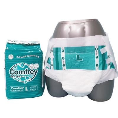 China Wholesale Price Printed Stocklot Rule Adult Diaper Manufacturer Comfrey Personal Care Adult Diapers for sale