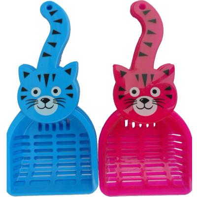 China Plastic Pet Cat Litter Scoop Cat Litter Shovel From Cat Supplies Cheap Simple Plastic for sale