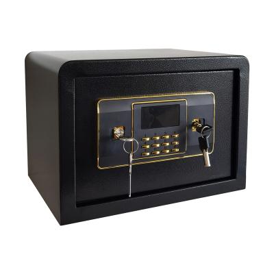 China LED code 3 lock bolts personal electronic key digital home safe box for home for sale