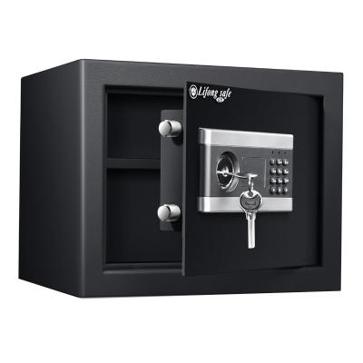 China Popular hotel and home promotion office bank code security electronic digital safe box, safe box for sale