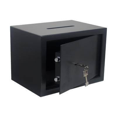 China Office Home Bank Use Home Hotel Desk Simple Lock Key Mechanical Safe Box, Safe Box Mechanical Lock for sale