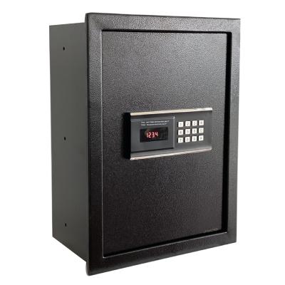 China Popular Selling Wall Mounted Biometric Cold Rolled Steel Code Wall Digital Safe Box, Hidden Wall Safe for sale