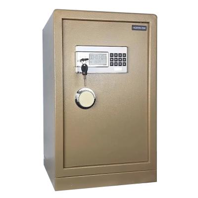 China For Home Security Home Office Fireproof Bank 5 Levers 3 Levers 3 Electronic Office Safe Box With Small Door Inside for sale