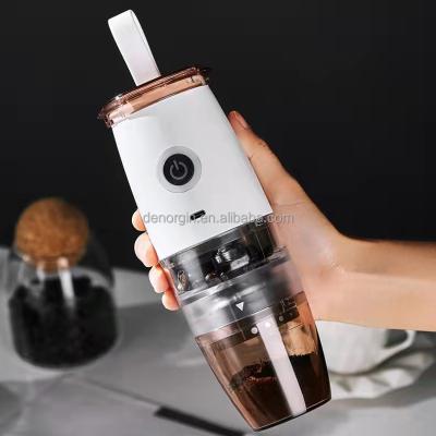 China Car factory direct supply 2in1 rechargeable electric portable coffee grinder for sale