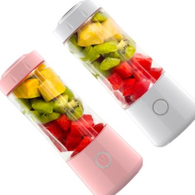 China Car Custom Logo 400ml A5 Fruit Smoothie Blender With 4 Blades for sale