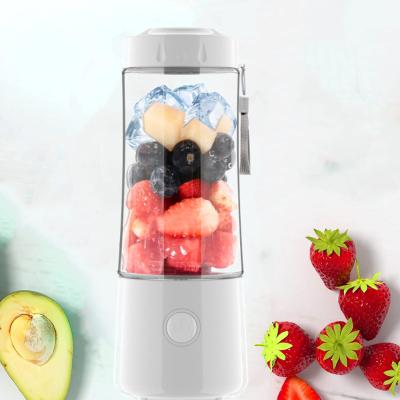 China Fashionable Car White 400ml 6 Blades High Power Fruit Blender for sale