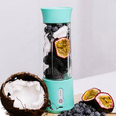 China Car Patented Hot Selling Portable Travel Juicer Blender Cup with USB Rechargeable Battery for sale