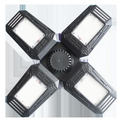 China Warehouse SL-XDD-100P 100 Watt IP65 Garage Light Foldable Fan Light for sale