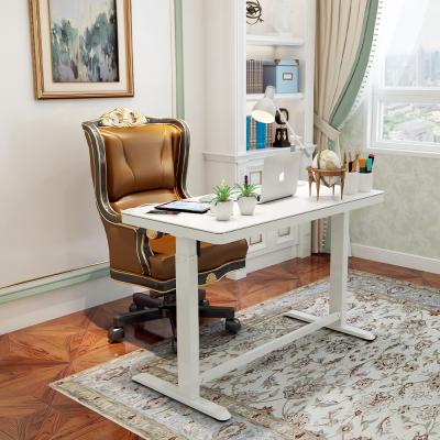 China LoctekMotion ET118E-N Adjustable Desk Stand (Height) Adjustable Glass Home Office Desks Table for sale