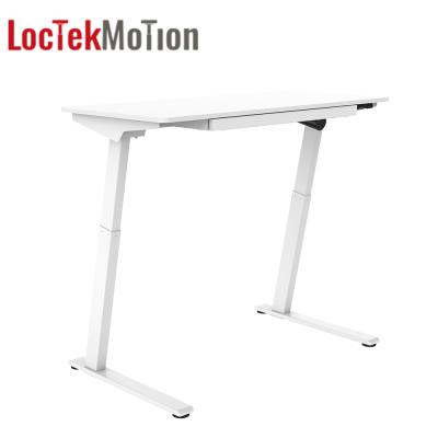 China (Height) Adjustable Inclined Laptops Stand LoctekMotion ETX116A Office Desk Electric Height Adjustable Single Desk for sale