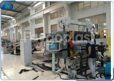 China PC Hollow Sheet / PET Sheet Extrusion Line , Plastic Board Making Machine High Speed for sale