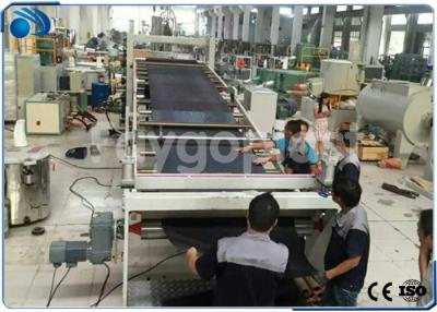 China Automatic PVC Board / Plastic Sheet Making Machine Extrusion Line High Precision for sale