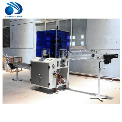 China 2000BPH PET / PP / PE Pesticide Can Neck Cutting Machine CE / ISO9001 for sale