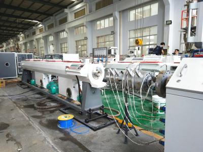 China PVC leiten Plastikextruder-Maschine, das weiche Rohr, das Maschine/Fertigungsstraße macht zu verkaufen