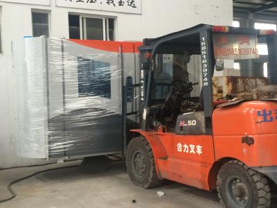 China 2L füllen blasformen-Maschine 24000BPH 110mm Plastikab zu verkaufen