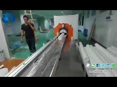 pe pipe production line stable running customer‘s factory