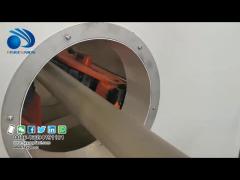 PVC pipe production line testing