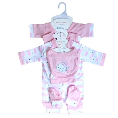 China Breathable Custom Printed All Newborn Cotton ClothingChildren's Clothing Newborn Baby Clothes Baby Clothes for sale