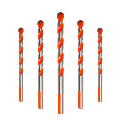 China Wood Plastic Glazed Concrete Tile etc Grade 3-12mm Multifunctional Drill Bits Red Brick Premium Bubble Cushion Handle Spiral Triangle for sale