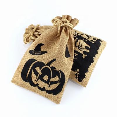 China Customized Christamas Home Decoration 2021 Halloween Bags For Kids Cute Halloween Candy Bag for sale