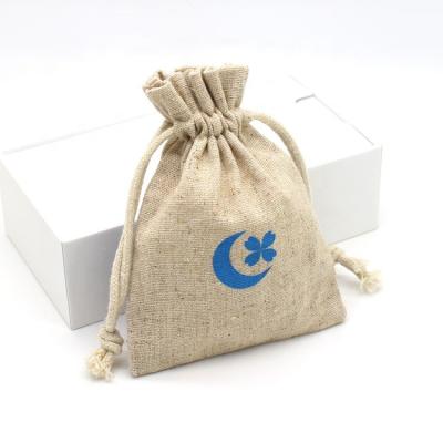 China Jewelry Packaging Wholesale High Quality Custom Logo Mini Recyclable Bag Drawstring Velvet Burlap Bags for sale