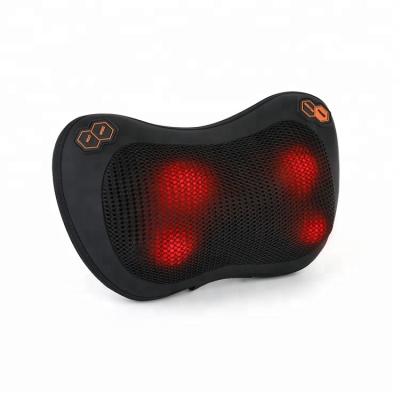 China New Arrival Body Neck Body Massage Pillow Head Shiatsu Massager With Heat for sale