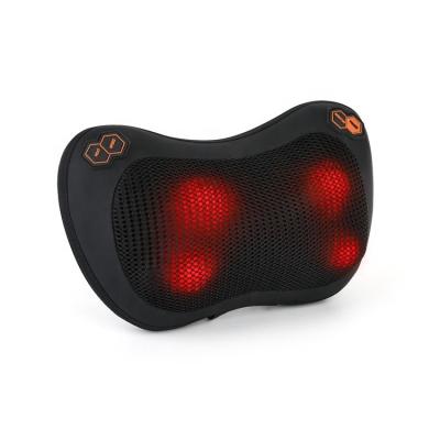 China Body Customized Car Use Relax Shoulder Massage Pillow Small Sleeping Pillow Back Massager for sale