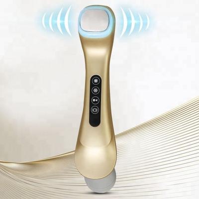 China Blood Vessels Removal Heated Back And Neck Massager Mini Ultrasonic Portable Face Massager for sale