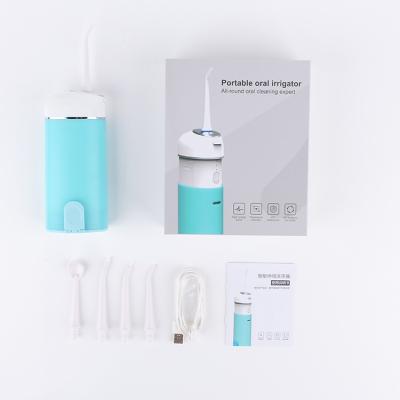 China Hotel OEM Factory Detachable Tank USB Charging Wireless Portable Electric Dental Flosser Irrigator Oral Water Flosser for sale