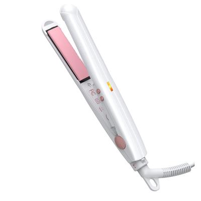 China 2022 Ceramic Mini Hair Straightener Small Flat Irons Mini Flat Iron Tourmaline Hair Straightener Flat Iron For All Hair Types for sale