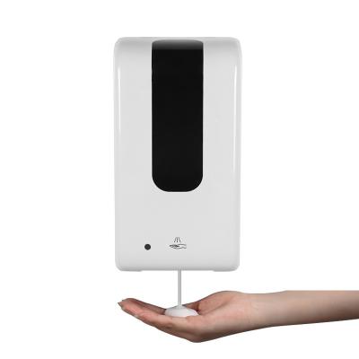 China Foam Free Automatic Hand Sanitizer Sensor Wall Mount Hand Dispenser 1000ml Touchless Gel Hand Dispenser Liquid Soap Dispenser For Public Place for sale