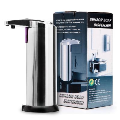 China 2020 Electric Liquid Hand Sanitizer Foam Soap Dispenser Touchless Automatic Foam Soap Dispenser 250ML for sale