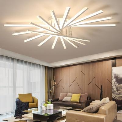 China Home Lighting Chandelier Modern Led Acrylic Chandelier Ceiling Decoration Lamp Light Outdoor Mounted Living Room Bedroom Kitchen Nordic Design for sale