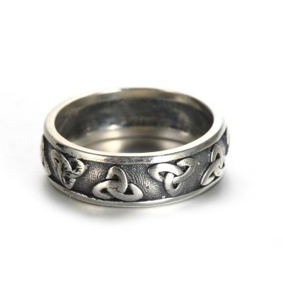 China Viking Totem Celtic Mens Vintage punk rock 925 Sterling Silver Finger Rings for sale