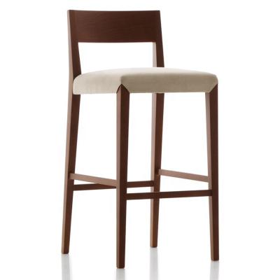 China High friendly environment wood stool wooden leather cheap bar stools on sale for sale