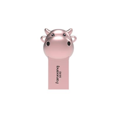 China High Quality Convenient Data Saving Cute Bull Shaped Metal USB Drive 1gb 2gb 4gb 8gb 32 Gb64gb 128gb Hot Selling Instant Faster Drive for sale