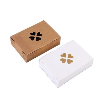 China Fried Chicken Takeaway Salad Spot Handmade Disposable Paper Oil Lunch Box Packaging and Waterproof Rectangular Box for sale