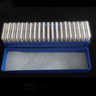 China 20pcs NGC Plastic Coin Slabs Collected Storage Box for sale