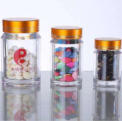 China Medicine 80mm Small Pill Candy Capsule Bottle Plastic Food Bottle for sale