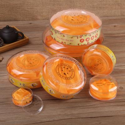 China 100g 200g 250g 500g round handmade plastic birdnest packaging box for sale