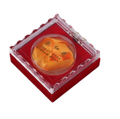 Chine Handmade Plastic Saffron 3g Candy Packaging Box Gift Box Square Box à vendre