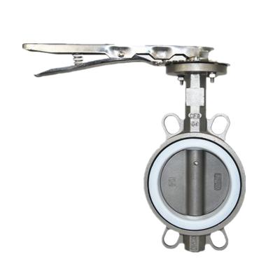 China 1 Inch General Disc SS316 Stainless Steel Rubber Seat Butterfly Valve for sale