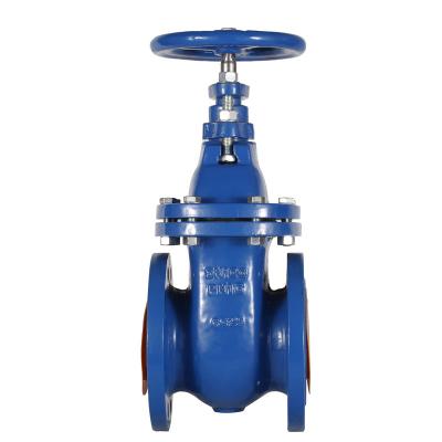 China General OEM China Supplier DIN F4 Flanged Gate Valve Price List With Resilient Seat for sale