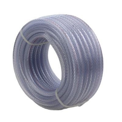 China Flexible Milk PVC Water Delivery Hose PVC Brainde Fiber Reinforced Hose for sale