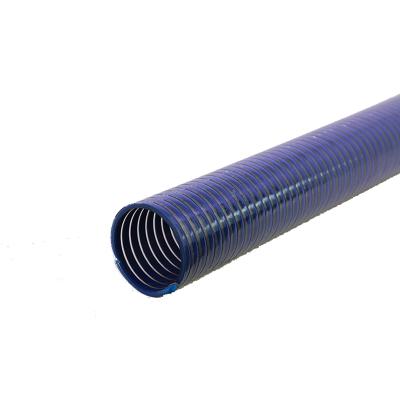 China Anti-hi pressure PVC non-toxic corrugated surface flexible water suction hose for water, mud, gravel, oil, air duct for sale